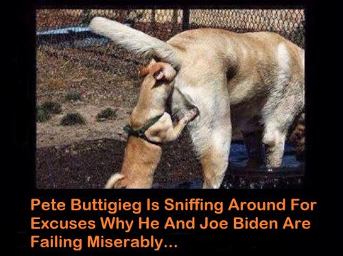 Pete Buttigieg Sniffing for Failure Excuses