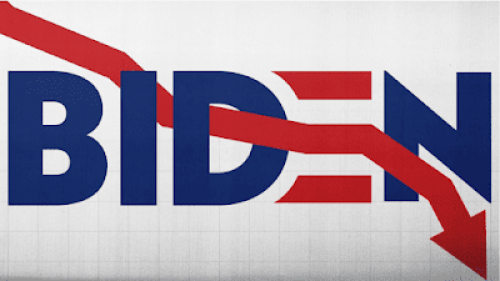 R Biden down
