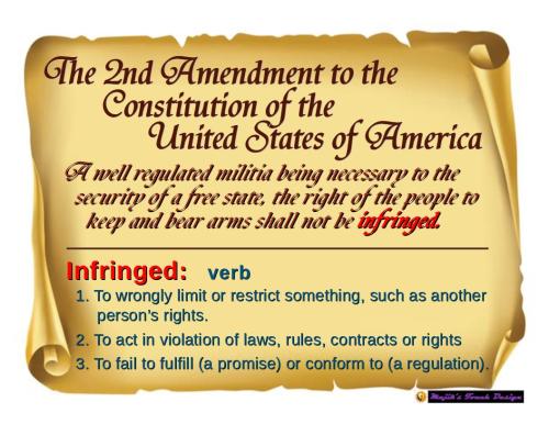 Second Amendment ~ 1