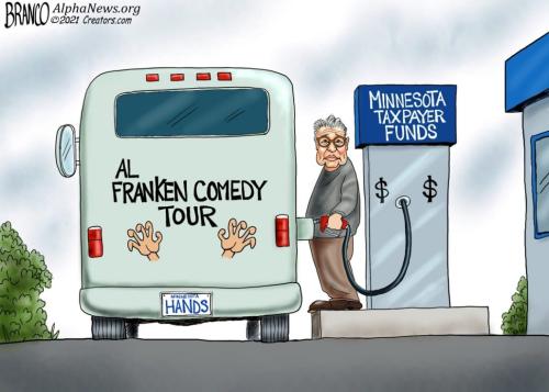 AF Branco Al Frankin No Laughing Matter Minnesota Taxpayers Funding Tour