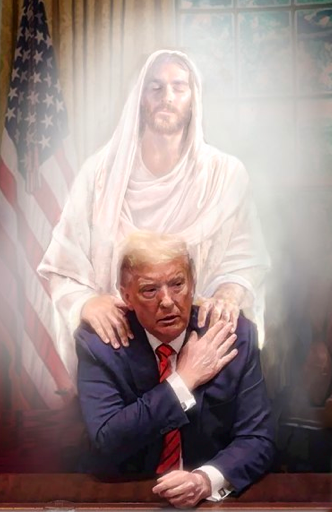 Trump and god