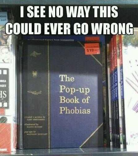 popup book of phobias