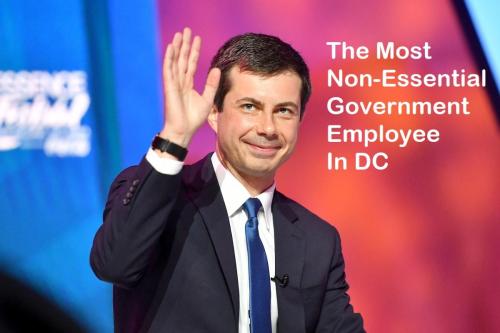 Pete Buttigirg Non-Essential Employee