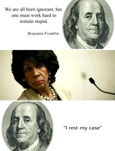 I rest my case