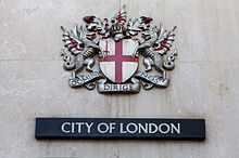 City of London red cross symbol