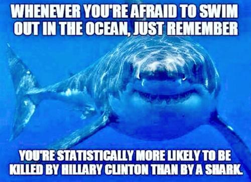 when you swim in the ocean