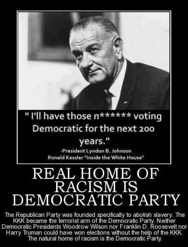 DEMOCRAT+PARTY+REAl+HOME+OF+RACISM