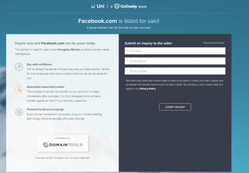 Facebook_for_sale