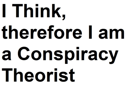 I think therefore I am