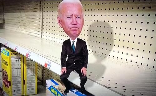 Empty Shelves Biden
