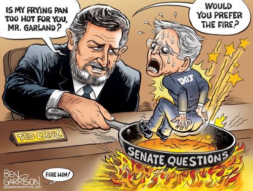 Ben Garrison Ted Cruz Fries Merrick Garland Ass