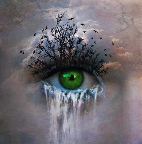 weeping eye
