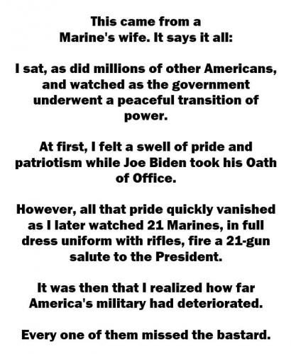 Marine wife