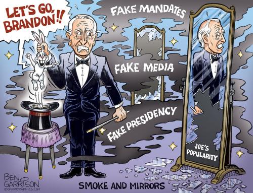 Ben Garrison Smoke and Mirrors Biden
