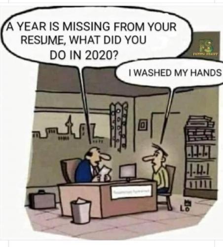 Job Interview (wash hands)