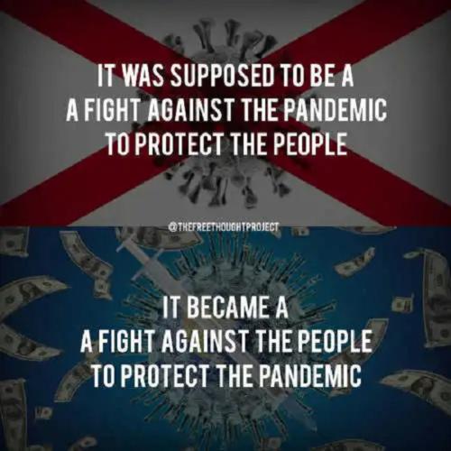the fight against the pandemic