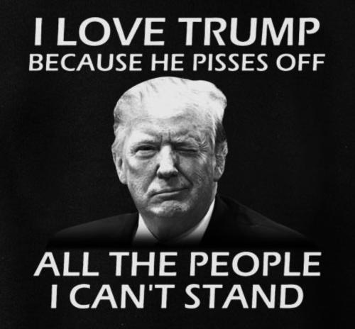 Trump pisses off
