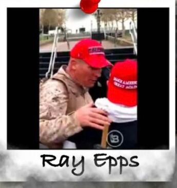 THE GUY WHO STARTED PUSHING PEOPLE TO ENTER THE CAPITOL