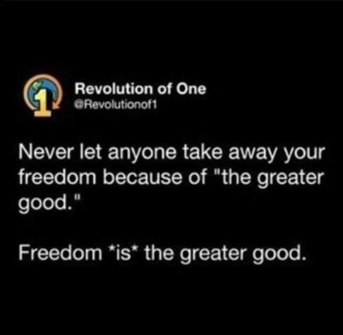 revolution of one