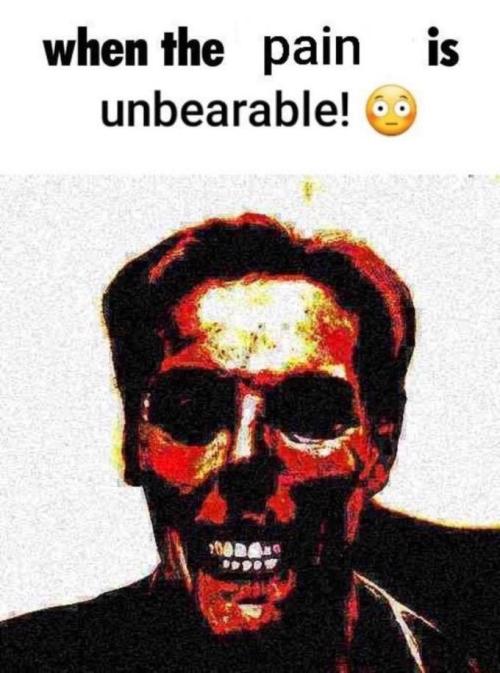 when pain unbernbwble