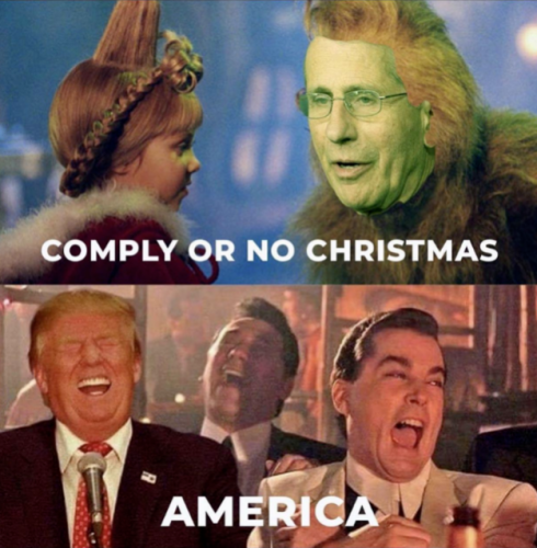 comply or no christmas