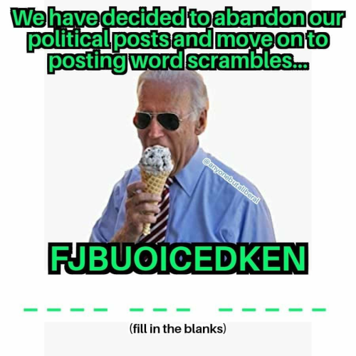 M word scramble