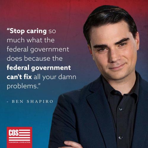 Federal Govt Can't Fix Your Problems