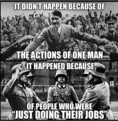not the actions of one