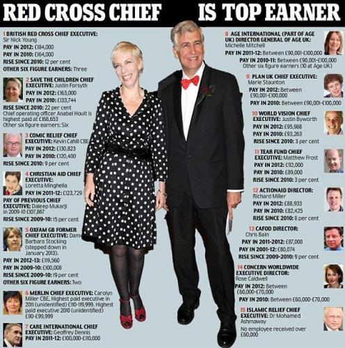 Red Cross exec top earner