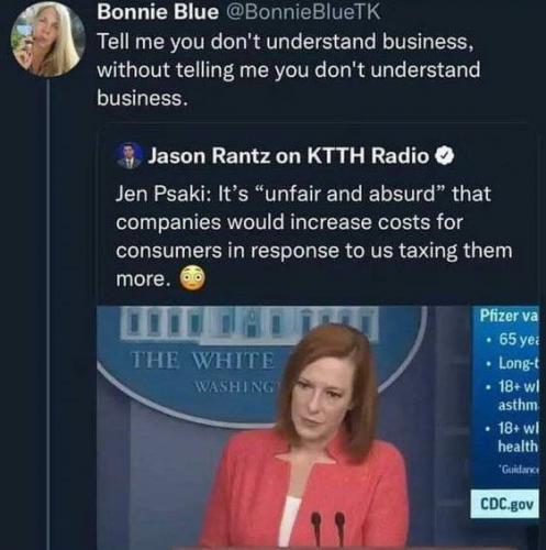 No business sense