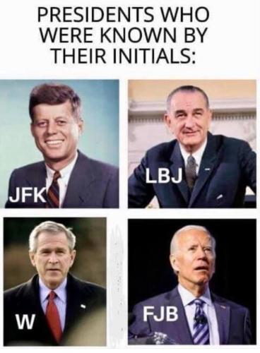 Presidents Initials