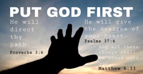 PutGodfirst