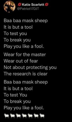 BaBa Mask SHeep