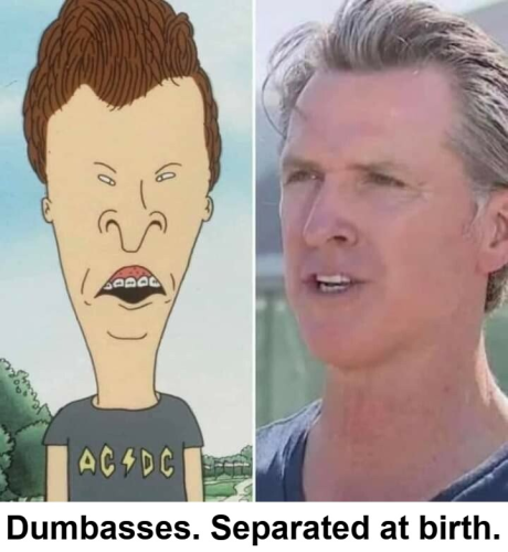 Alec Baldwin dumbasses separated at birth beavis and butthead