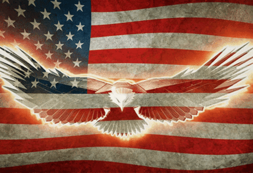 flag eagle