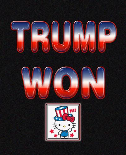 tRUMP wON pLASTICWith HelloKitty