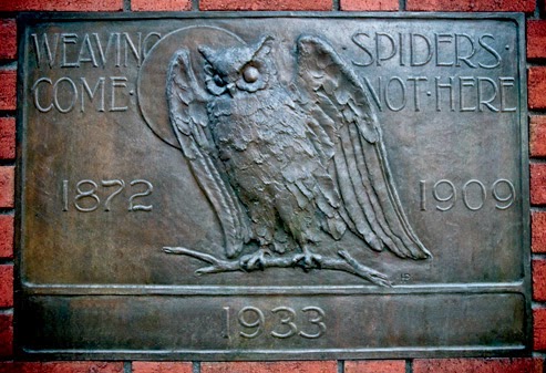 Bohemian Grove owl plaque
