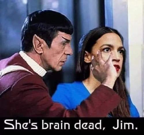 she's brain dead jim