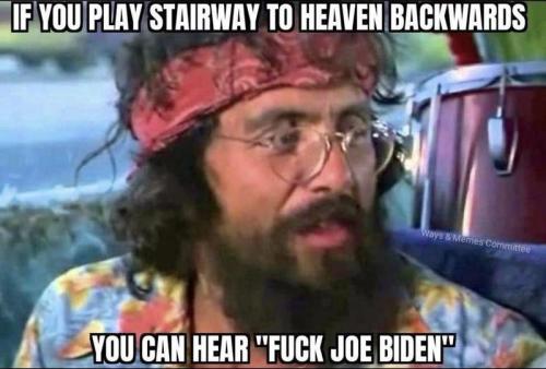 stairway to heaven backwards