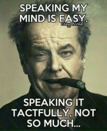 speaking my mind is easy