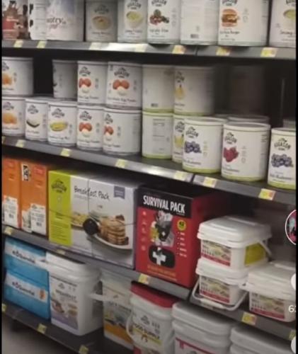 emergency walmart survival foods