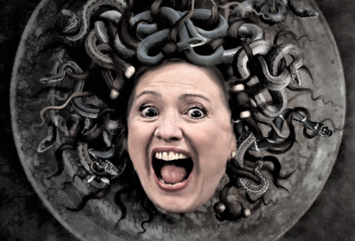 Hillary as Medusa (2)