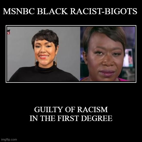 MSNBCRACISTBIGOTSGUILTYINTHEFIRSTDEGREE