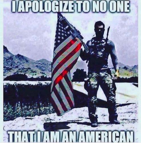I APOLOGISE TO NO ONE