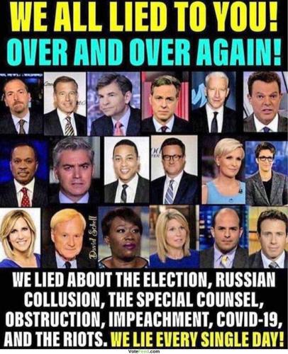 We all lied to you over and over again