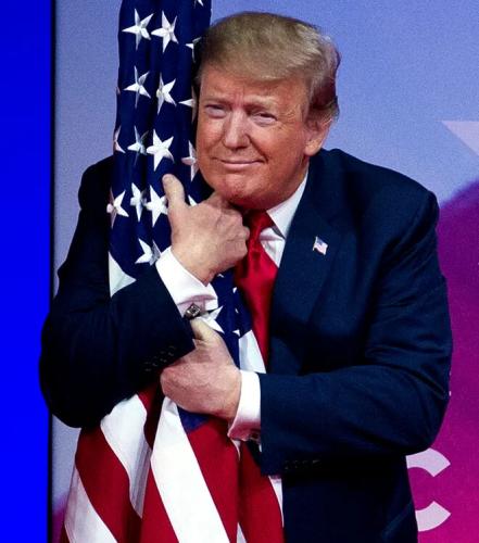 Trump and the Flag