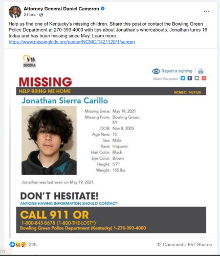 missing