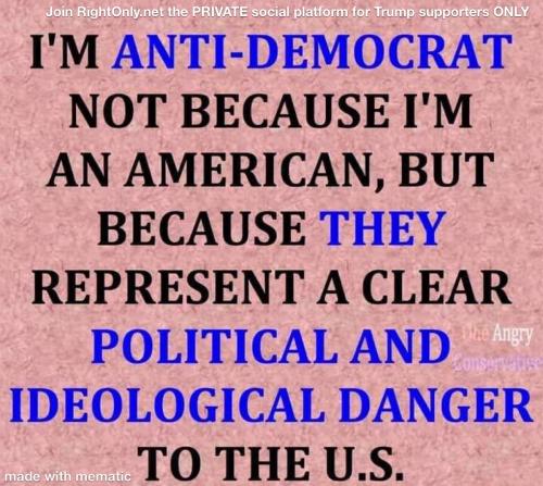 anti democrat