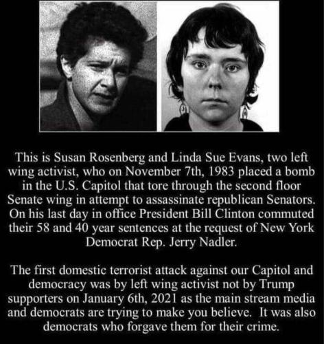 real left wing terrorism is ok