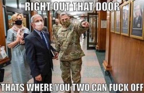 Fauci And Brix That Door To Go Fuck Off
